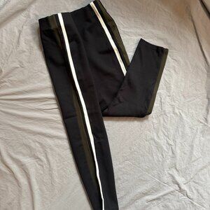 Romeo + Juliet Couture - Stretchy Black Pants with Stripe Detail